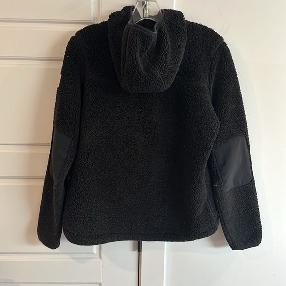 North face half fleece zip hoodie with kangaroo zipper pocket - Picture 3 of 3